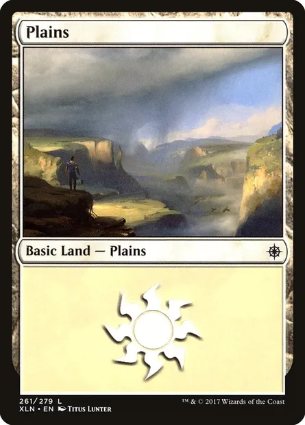 Plains, Magic card XLN 261 — Ixalan set