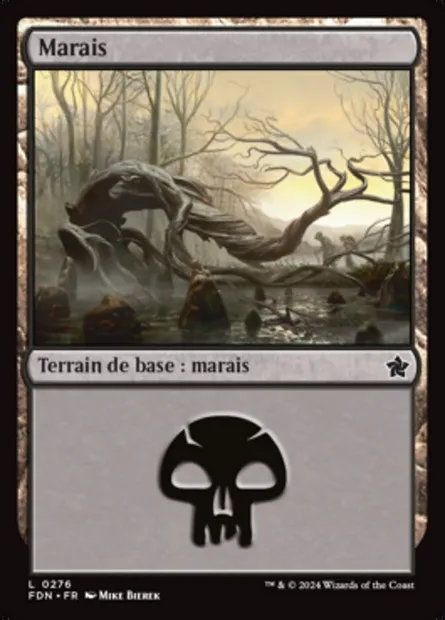 Marais, carte Magic FDN 276 — extension Foundations