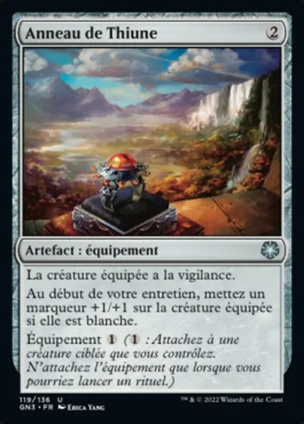 Anneau de Thiune, carte Magic GN3 119 — extension Game Night: Free-for-All