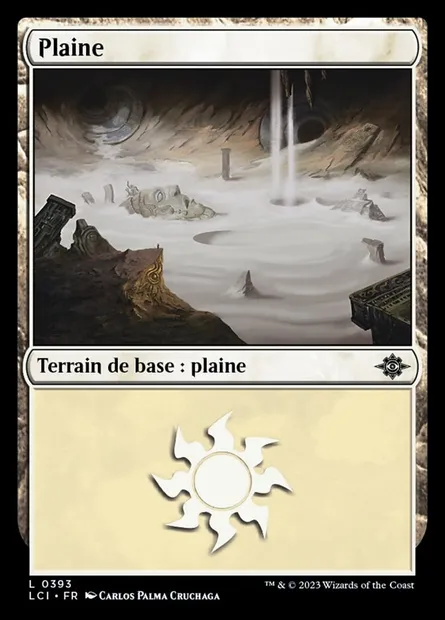 Plaine, carte Magic LCI 393 — extension The Lost Caverns of Ixalan