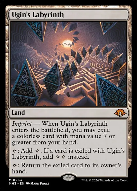 Ugin's Labyrinth, Magic card MH3 233 — Modern Horizons 3 set
