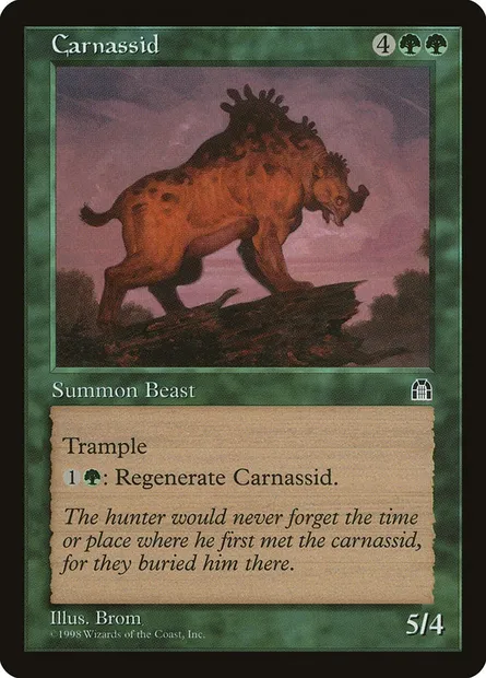 Carnasside, carte Magic STH 103 — extension Forteresse