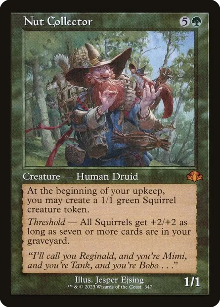 Nut Collector, Magic card DMR 347 — Dominaria Remastered set