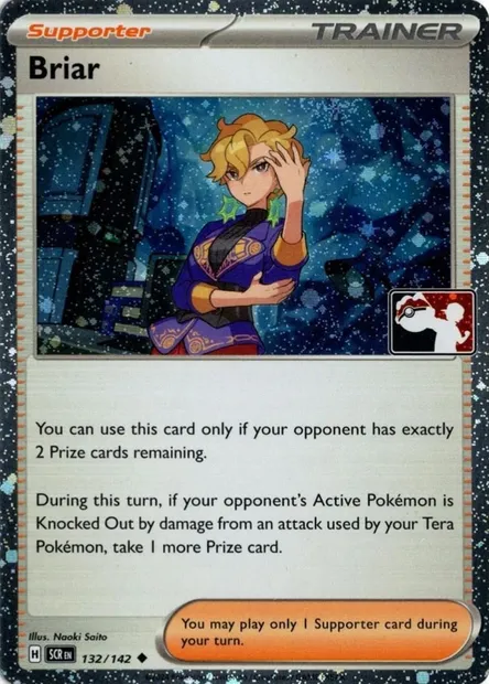 Briar, Pokémon card PPS 132-4 — Play! Pokémon Prize Pack Series set