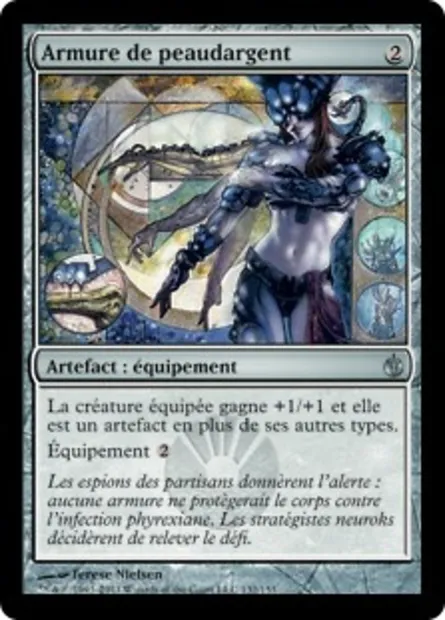 Armure de peaudargent, carte Magic MBS 132 — extension Mirrodin assiégé