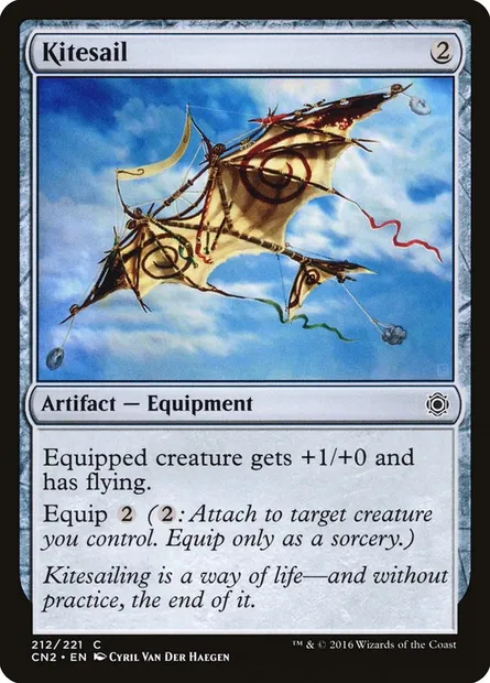 Kitesail, Magic card CN2 212 — Conspiracy: Take the Crown set