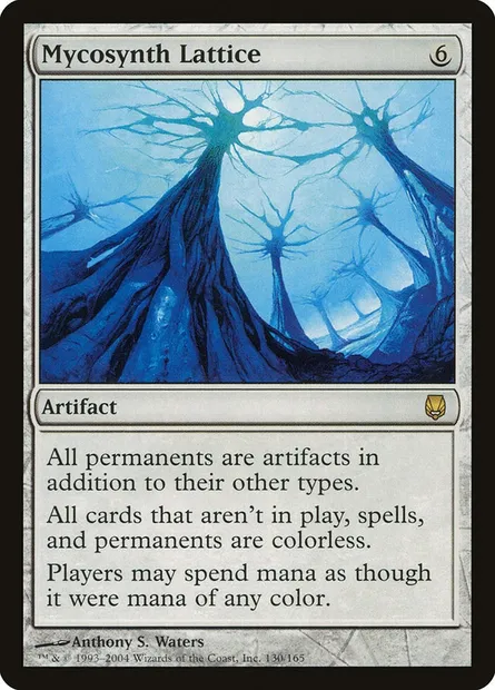 Mycosynth Lattice, Magic card DST 130 — Darksteel set