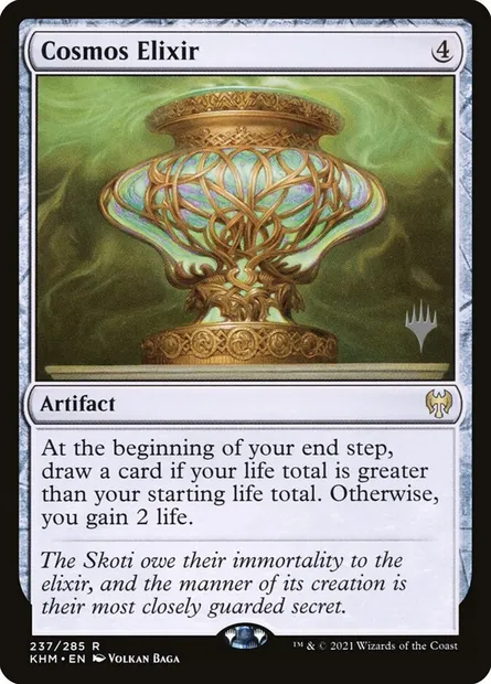 Cosmos Elixir, Magic card PKHM 237p — Kaldheim Promos set
