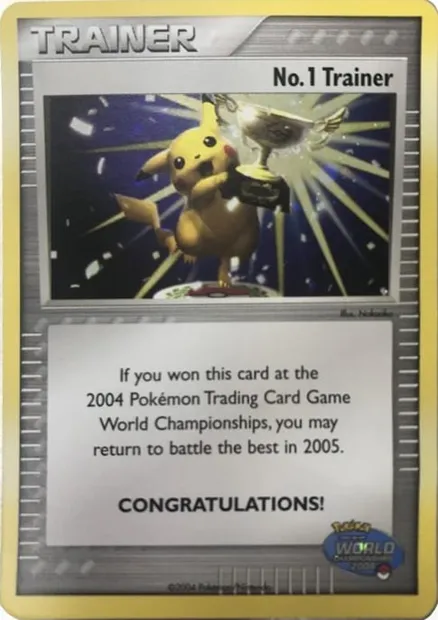 No. 1 Trainer, Pokémon card PR 2004 — Assorted Promos set