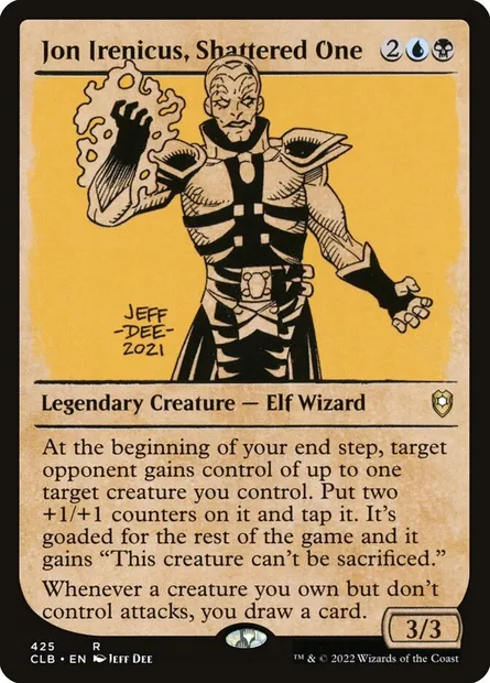 Jon Irenicus, Shattered One, Magic card CLB 425 — Commander Legends: Battle for Baldur's Gate set