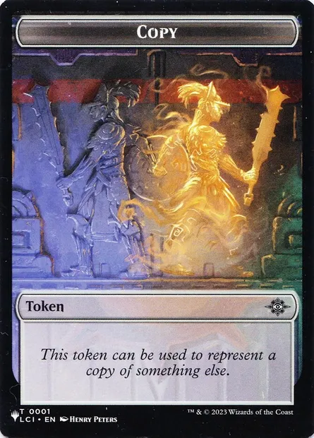 Copy, carte Magic PLST LCI-1 — extension The List