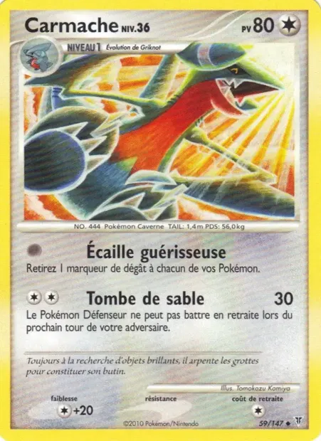 Carmache, carte Pokémon SV 59 — extension Vainqueurs Suprêmes