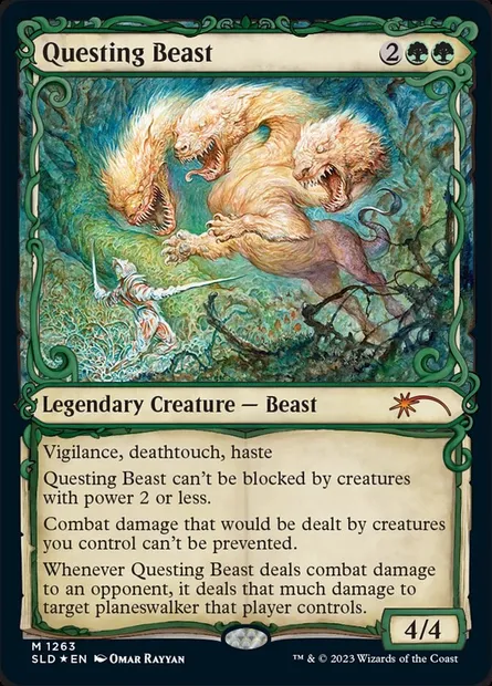 Questing Beast, Magic card SLD 1263 — Secret Lair Drop set