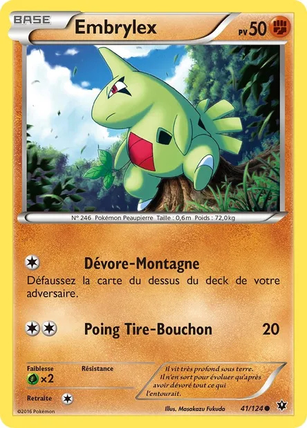 Embrylex, carte Pokémon FCO 41 — extension Impact des Destins