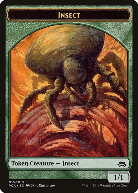 Insect, Magic card TPCA 15 — Planechase Anthology Tokens set
