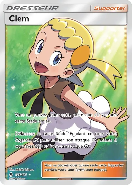 Clem, carte Pokémon FLI 128 — extension Lumière Interdite