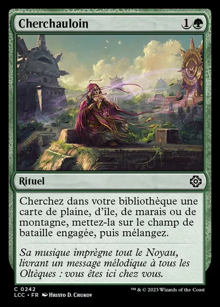 Cherchauloin, carte Magic LCC 242 — extension The Lost Caverns of Ixalan Commander