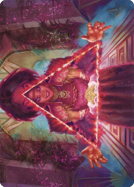 Seize the Spotlight // Seize the Spotlight, carte Magic ASNC 60 — extension New Capenna Art Series