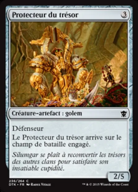 Protecteur du trésor, carte Magic DTK 236 — extension Les Dragons de Tarkir