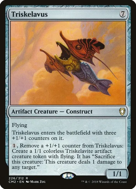 Triskelavus, carte Magic CM2 226 — extension Commander Anthology Volume II