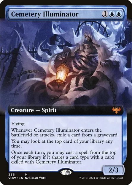 Cemetery Illuminator, Magic card VOW 356 — Innistrad: Crimson Vow set