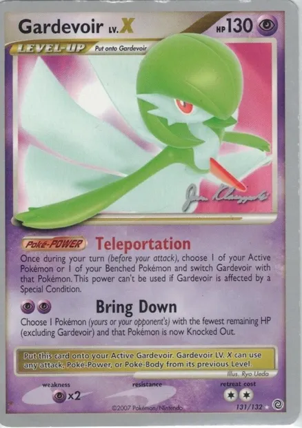 Gardevoir Lv.X, carte Pokémon WCD08 119-3 — extension World Championship Decks 2008