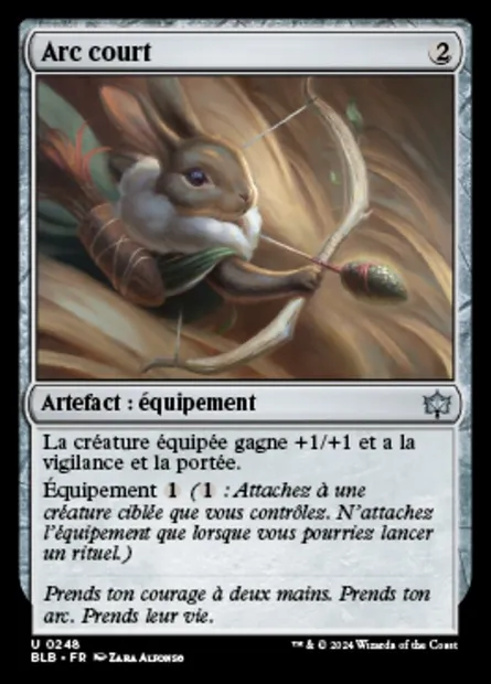 Arc court, carte Magic BLB 248 — extension Bloomburrow