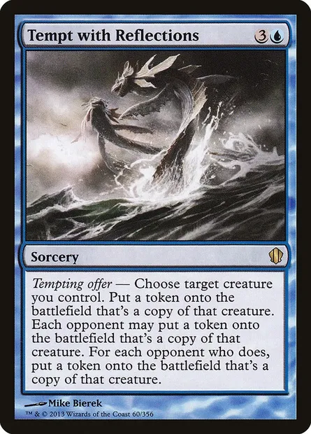 Tempt with Reflections, Magic card C13 60 — Commander 2013 set