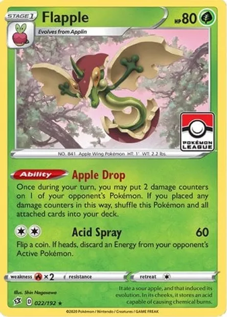 Pomdrapi, carte Pokémon LGP 022l — extension League Promos