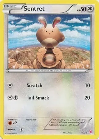Fouinette, carte Pokémon TK7B 004 — extension XY Trainer Kit: Wigglytuff