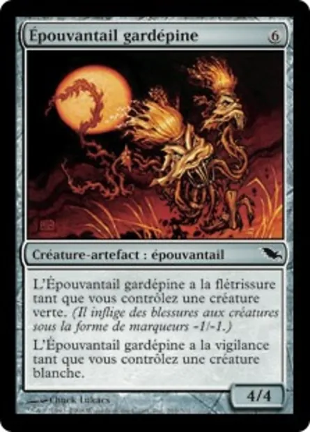 Épouvantail gardépine, carte Magic SHM 265 — extension Sombrelande