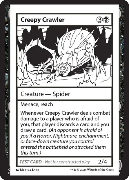 Creepy Crawler, carte Magic MB2 544 — extension Mystery Booster 2