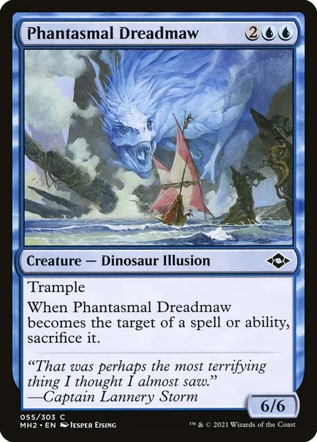 Phantasmal Dreadmaw, Magic card MH2 55 — Modern Horizons 2 set