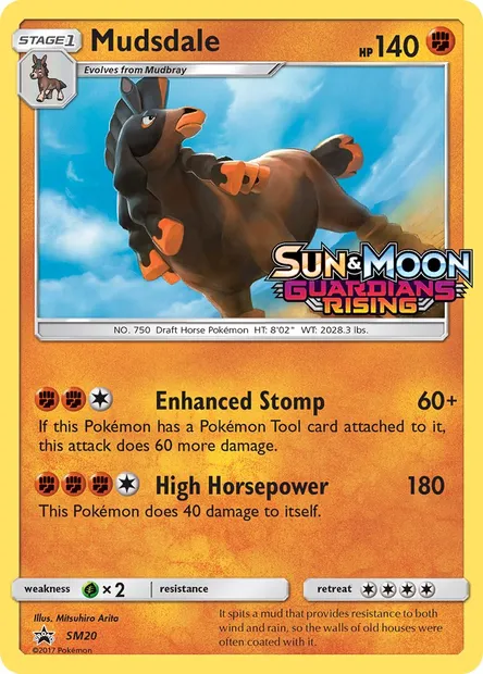 Bourrinos, carte Pokémon SM 20 — extension Promo SM