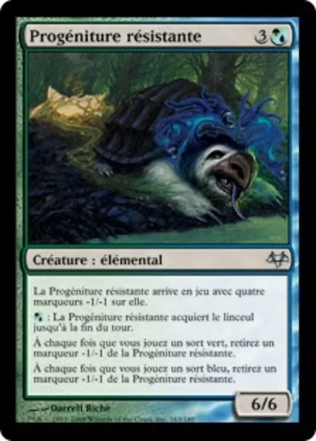 Progéniture résistante, carte Magic EVE 163 — extension Coucheciel