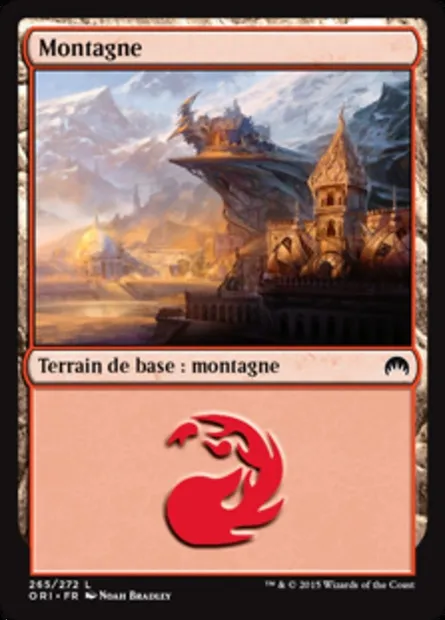 Montagne, carte Magic ORI 265 — extension Magic Origines