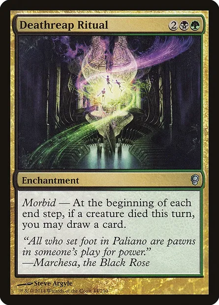Deathreap Ritual, Magic card CNS 44 — Conspiracy set