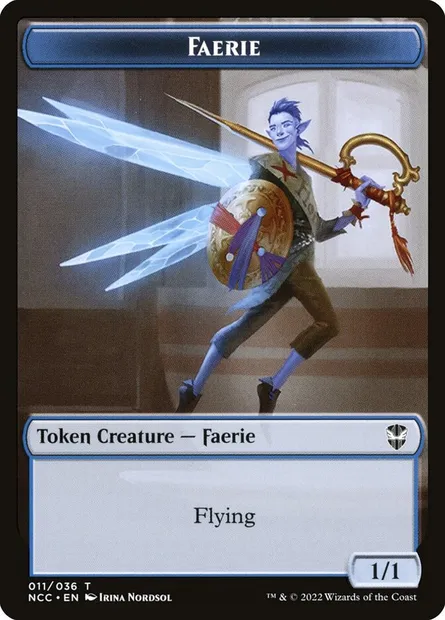 Faerie, Magic card TNCC 11 — New Capenna Commander Tokens set
