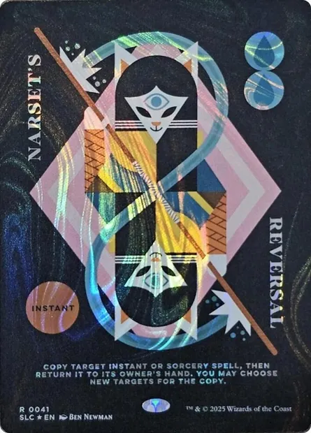 Inversion de Narset, carte Magic SLC 41 — extension Secret Lair Countdown