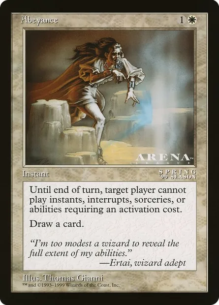 Suspens, carte Magic OLEP 78 — extension Oversized League Prizes