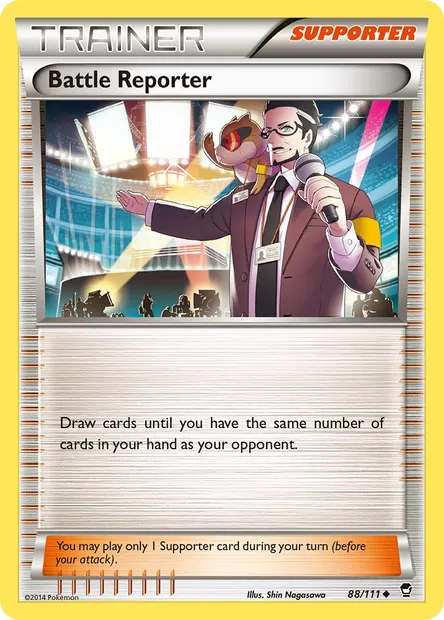 Battle Reporter, Pokémon card FFI 88 — Furious Fists set