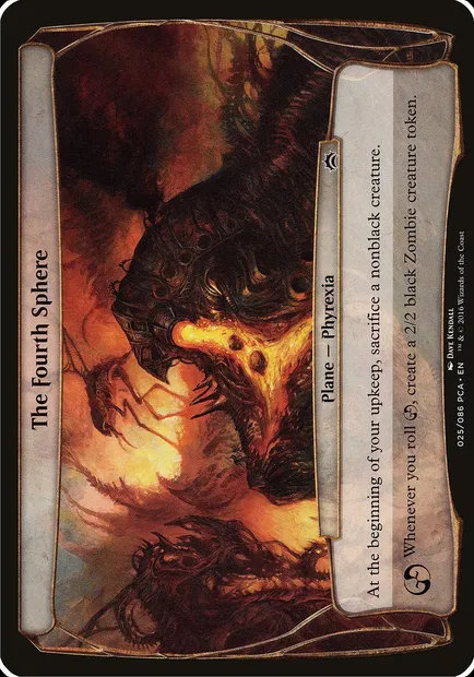 The Fourth Sphere, Magic card OPCA 25 — Planechase Anthology Planes set
