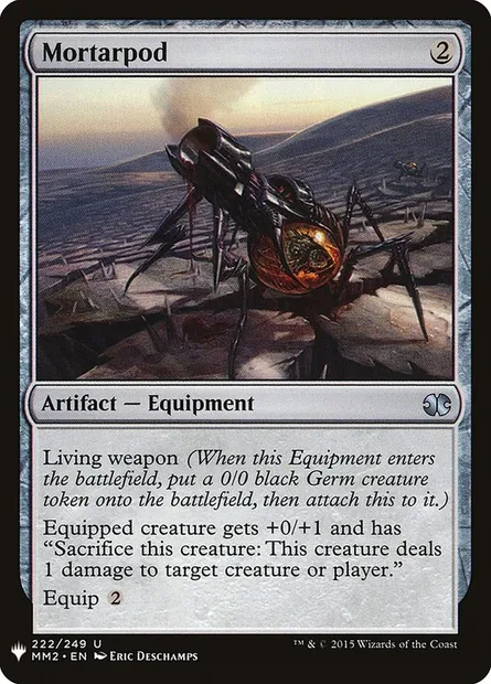Mortiépode, carte Magic PLST MM2-222 — extension The List