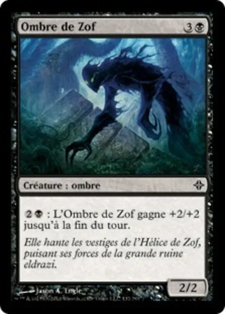 Ombre de Zof, carte Magic ROE 132 — extension L'ascension des Eldrazi