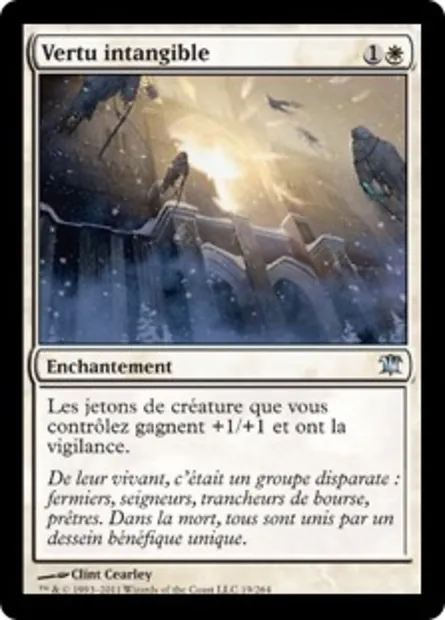 Vertu intangible, carte Magic ISD 19 — extension Innistrad