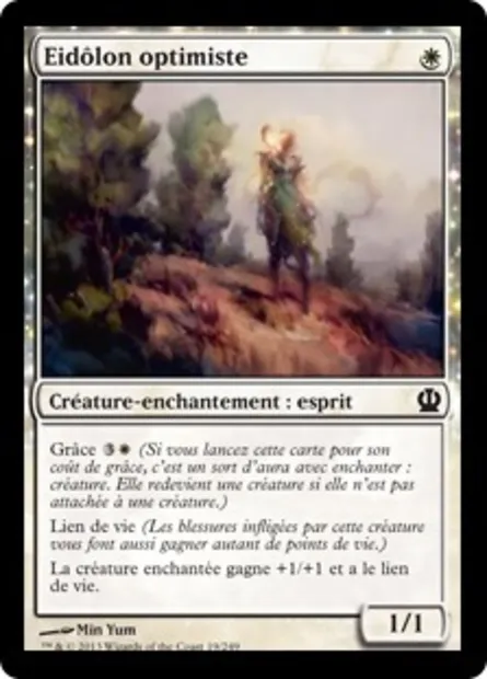 Eidôlon optimiste, carte Magic THS 19 — extension Theros