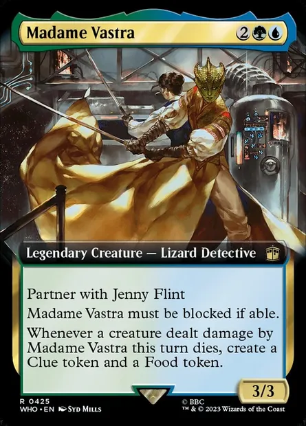 Madame Vastra, carte Magic WHO 425 — extension Doctor Who