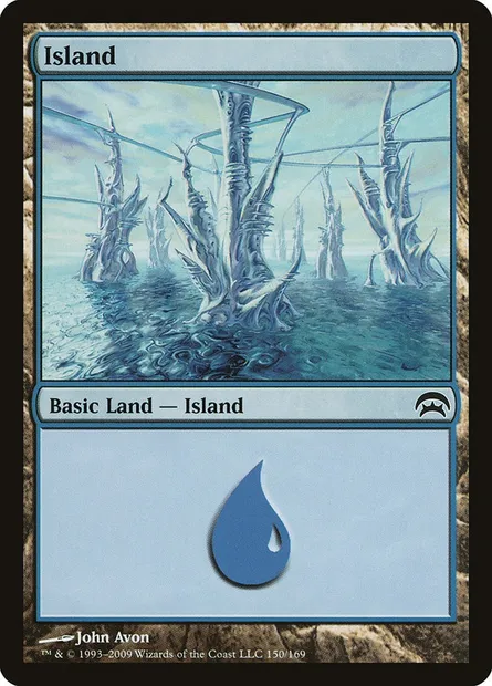 Island, Magic card HOP 150 — Planechase set