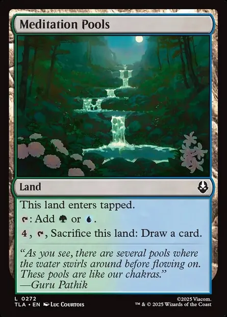 Meditation Pools, Magic card TLA 272 — Avatar: The Last Airbender set