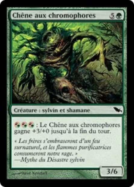 Chêne aux chromophores, carte Magic SHM 115 — extension Sombrelande